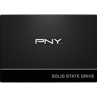 PNY CS900 (SSD7CS900-500-RB) 500GB 3D NAND 2.5 Inch SSD, Sata 3 Interface, Read 450MB/s, Write 320MB/s, 3 Year Warranty