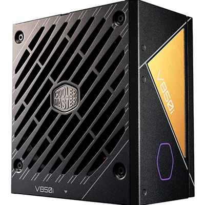 Cooler Master V850 Gold i Multi PSU, 850W, 80 PLUS Gold, Fully Modular, Semi-Digital, ATX 3.0 Support, Quiet 135mm FDB Fan, Smart Thermal Control Mode, MasterPlus+