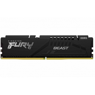 Kingston FURY Beast (KF552C40BB2-32) 32GB System Memory, 5600MT/s, DDR5, CL40, DIMM, Black